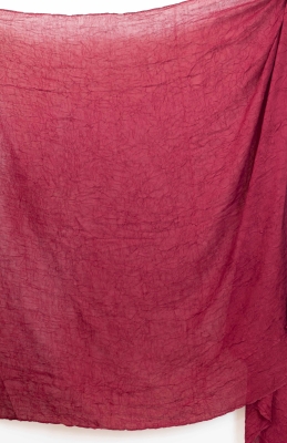 Bordo Bambu Kraş Şal