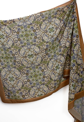 Hardal Meva Desen Lina Şal