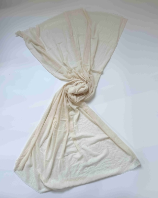 Krem Soft Pamuklu Şal